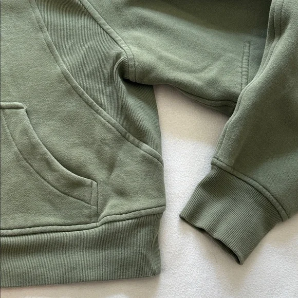 lululemon athletica Scuba Olive Green Full-Zip Hoodie, Women’s XS - Picture 3 of 9